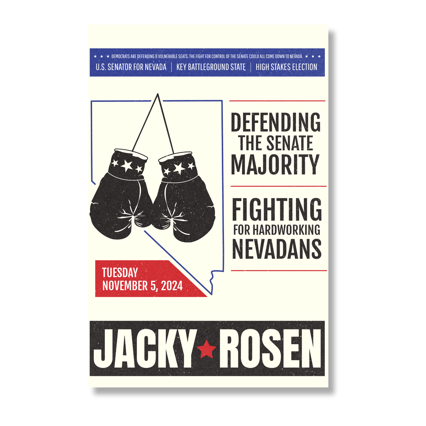 Jacky Rosen Fighter Poster